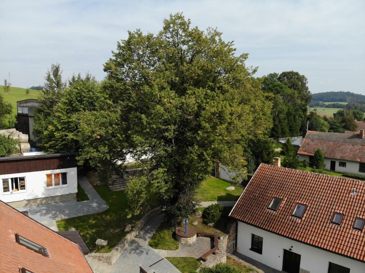 Statek Cesky Dvur Hotel Postupice ภายนอก รูปภาพ